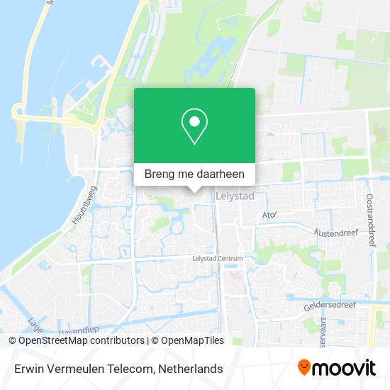 Erwin Vermeulen Telecom kaart