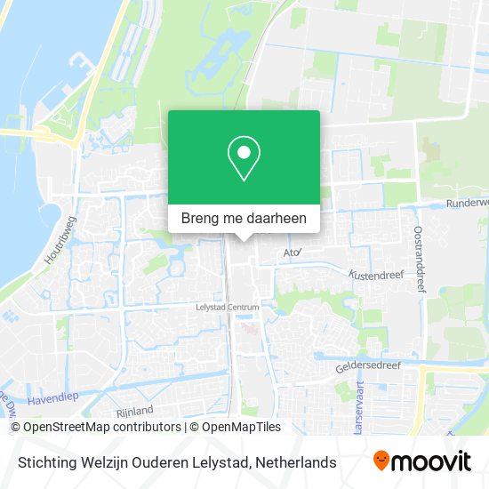 Stichting Welzijn Ouderen Lelystad kaart