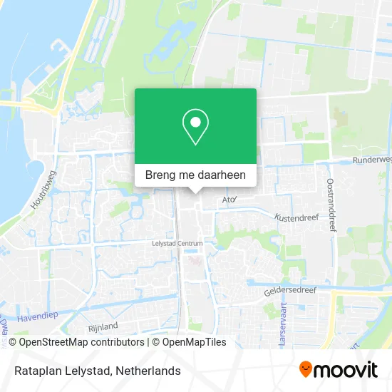 Rataplan Lelystad kaart