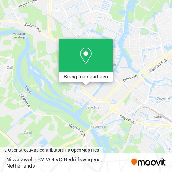 Nijwa Zwolle BV VOLVO Bedrijfswagens kaart