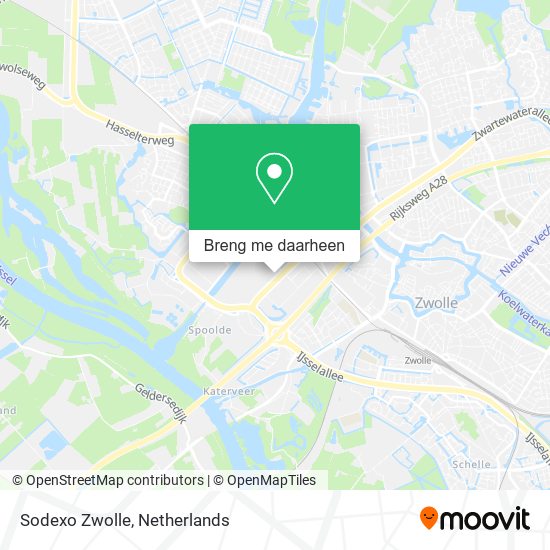 Sodexo Zwolle kaart