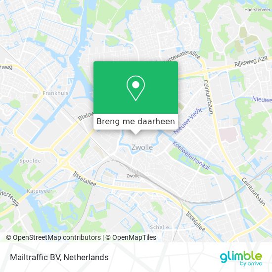 Mailtraffic BV kaart