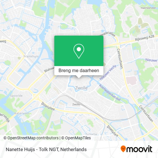 Nanette Huijs - Tolk NGT kaart