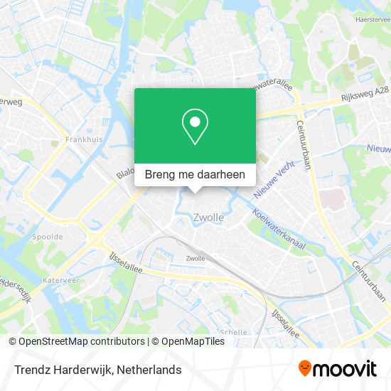 Trendz Harderwijk kaart