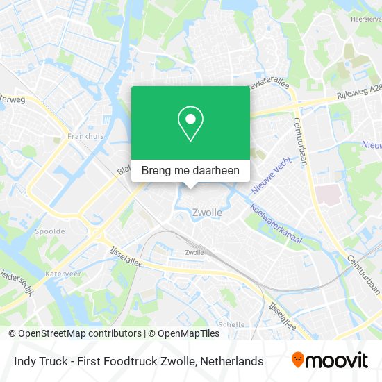 Indy Truck - First Foodtruck Zwolle kaart