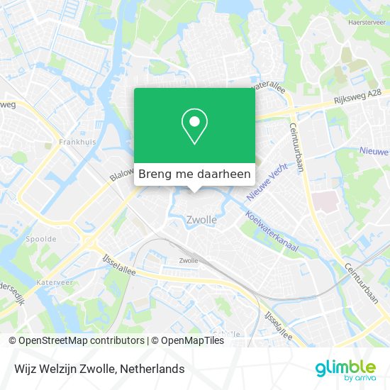 Wijz Welzijn Zwolle kaart