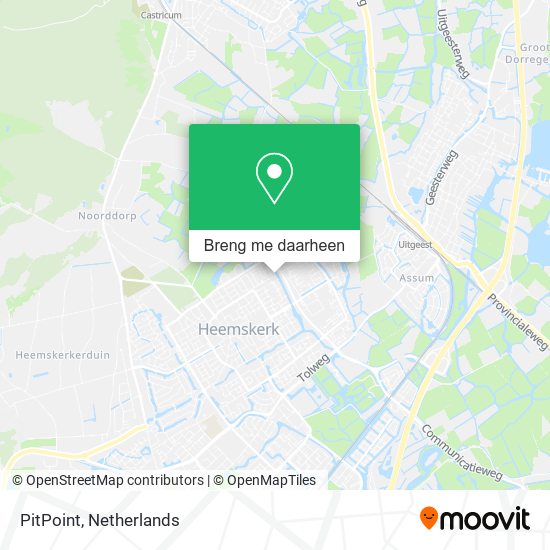 PitPoint kaart