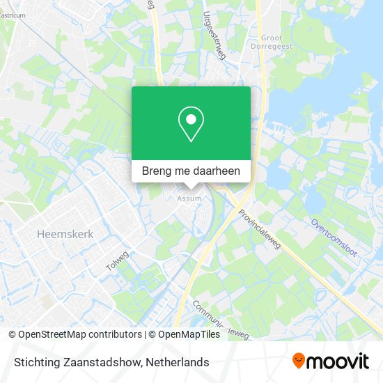 Stichting Zaanstadshow kaart