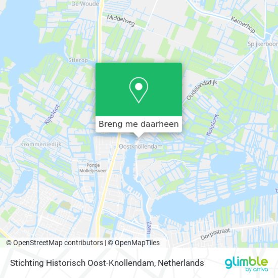 Stichting Historisch Oost-Knollendam kaart