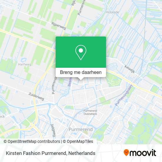 Kirsten Fashion Purmerend kaart