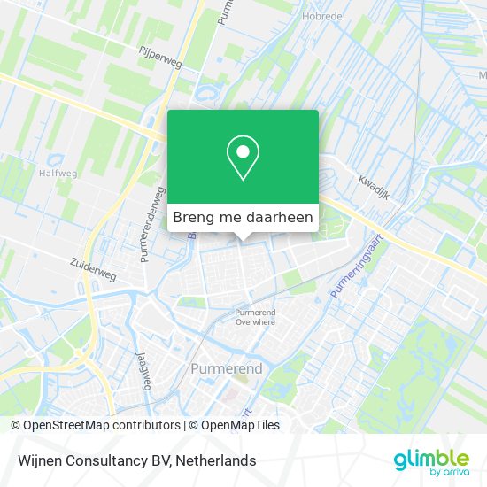 Wijnen Consultancy BV kaart