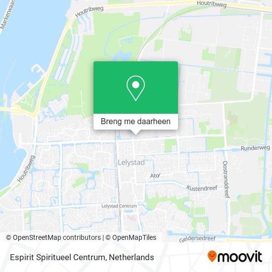 Espirit Spiritueel Centrum kaart