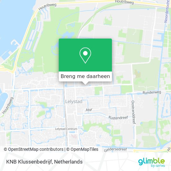 KNB Klussenbedrijf kaart