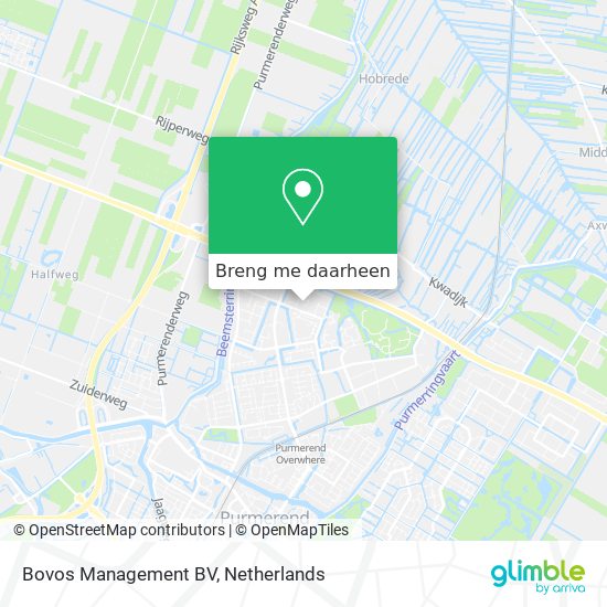 Bovos Management BV kaart