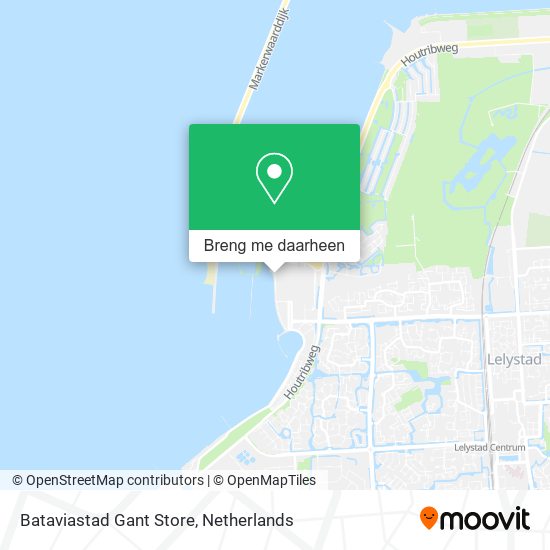 Bataviastad Gant Store kaart