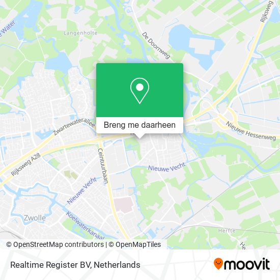 Realtime Register BV kaart