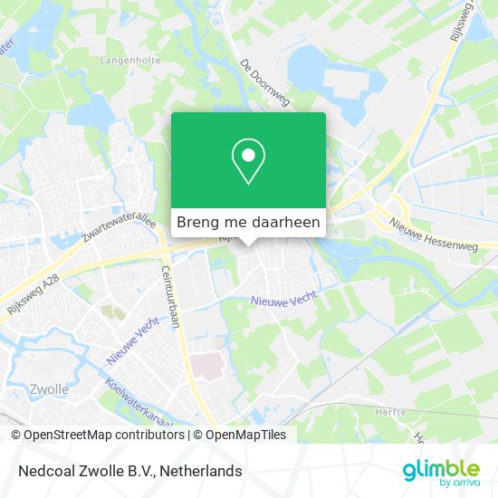 Nedcoal Zwolle B.V. kaart