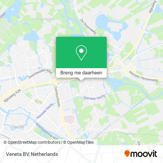 Veneta BV kaart