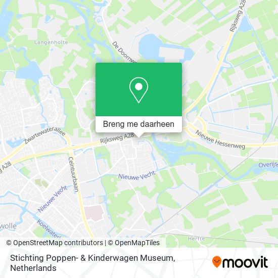 Stichting Poppen- & Kinderwagen Museum kaart