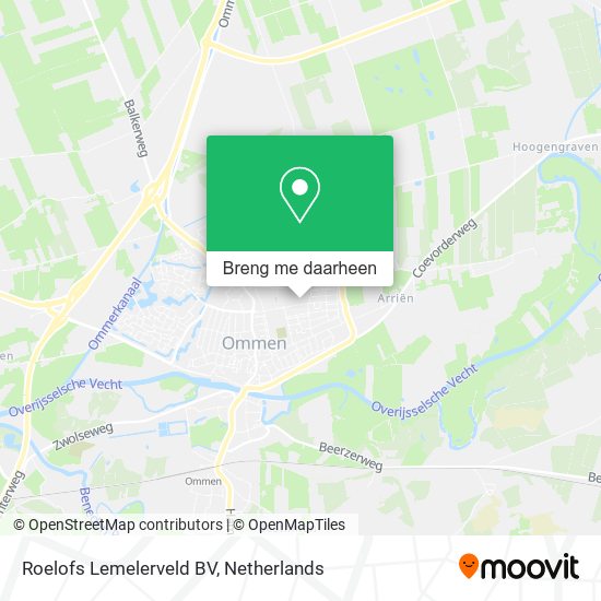 Roelofs Lemelerveld BV kaart