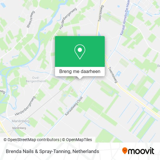 Brenda Nails & Spray-Tanning kaart