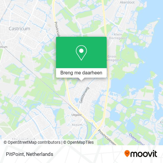 PitPoint kaart