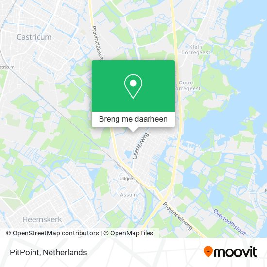 PitPoint kaart