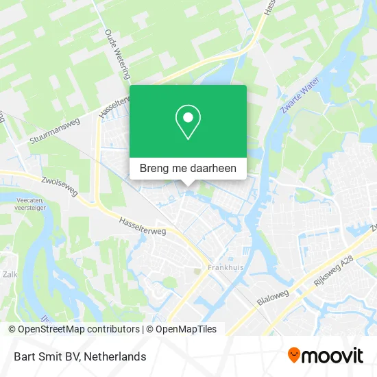 Bart Smit BV kaart