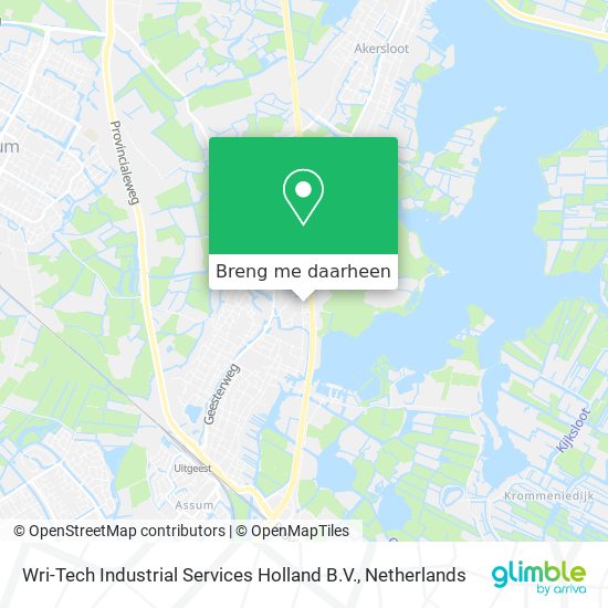 Wri-Tech Industrial Services Holland B.V. kaart
