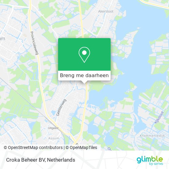 Croka Beheer BV kaart