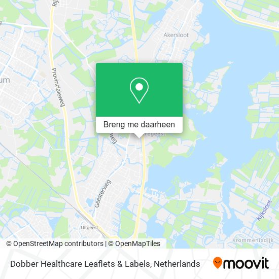 Dobber Healthcare Leaflets & Labels kaart