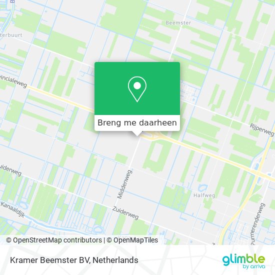 Kramer Beemster BV kaart