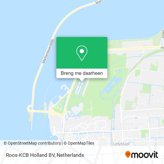 Roos-KCB Holland BV kaart