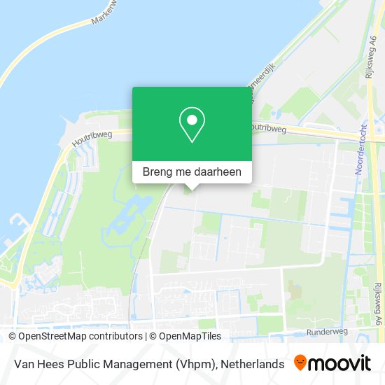 Van Hees Public Management (Vhpm) kaart