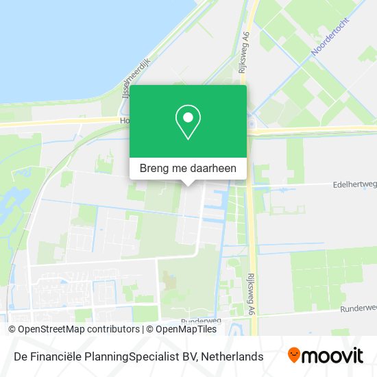 De Financiële PlanningSpecialist BV kaart