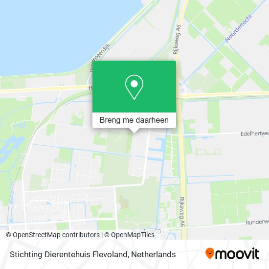 Stichting Dierentehuis Flevoland kaart