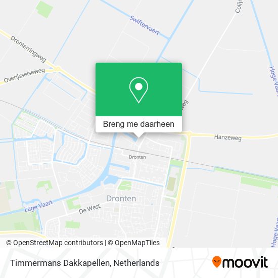Timmermans Dakkapellen kaart