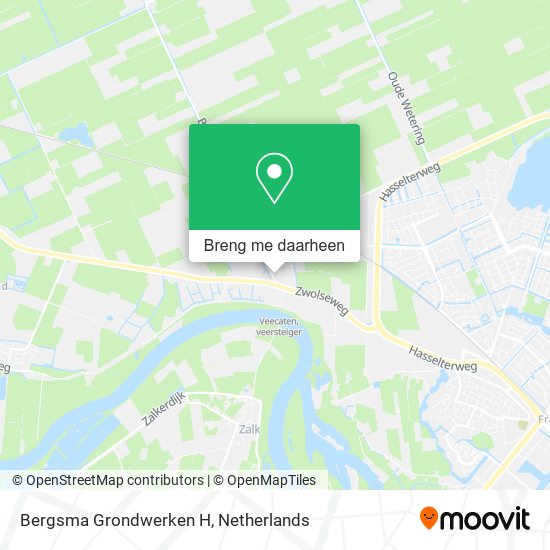 Bergsma Grondwerken H kaart