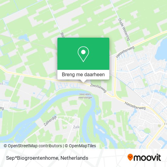 Sep*Biogroentenhome kaart