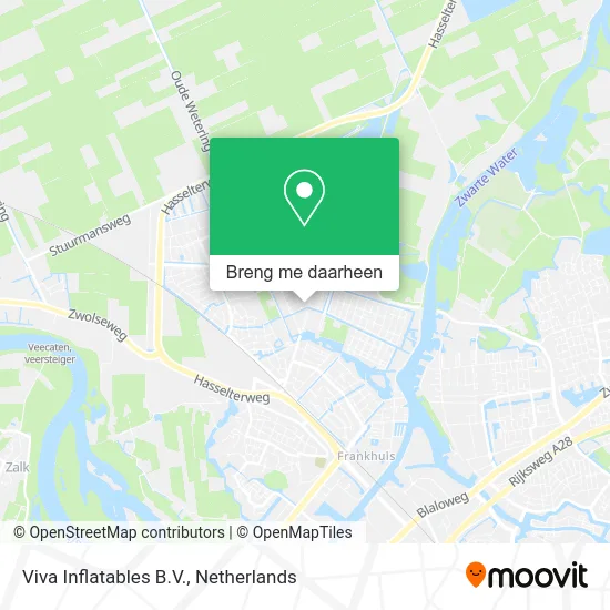 Viva Inflatables B.V. kaart