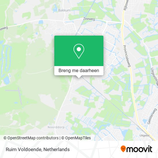 Ruim Voldoende kaart