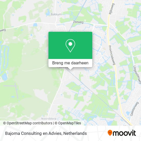 Bajoma Consulting en Advies kaart