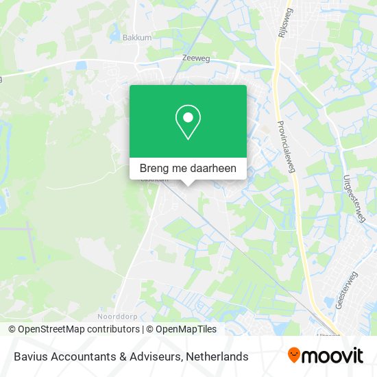 Bavius Accountants & Adviseurs kaart