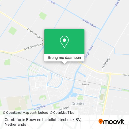 Combiforte Bouw en Installatietechniek BV kaart