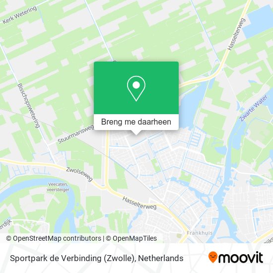Sportpark de Verbinding (Zwolle) kaart