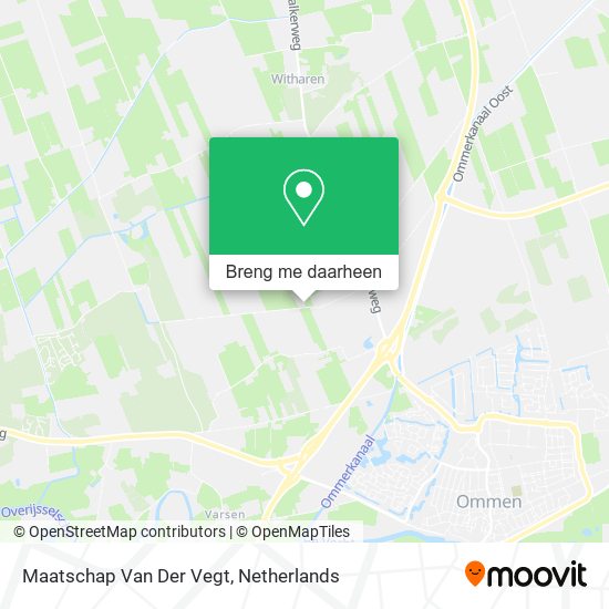 Maatschap Van Der Vegt kaart