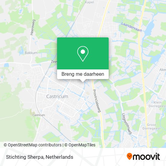 Stichting Sherpa kaart