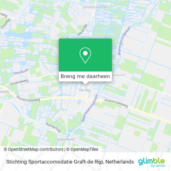 Stichting Sportaccomodatie Graft-de Rijp kaart