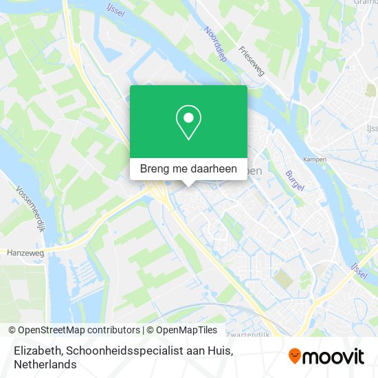 Elizabeth, Schoonheidsspecialist aan Huis kaart