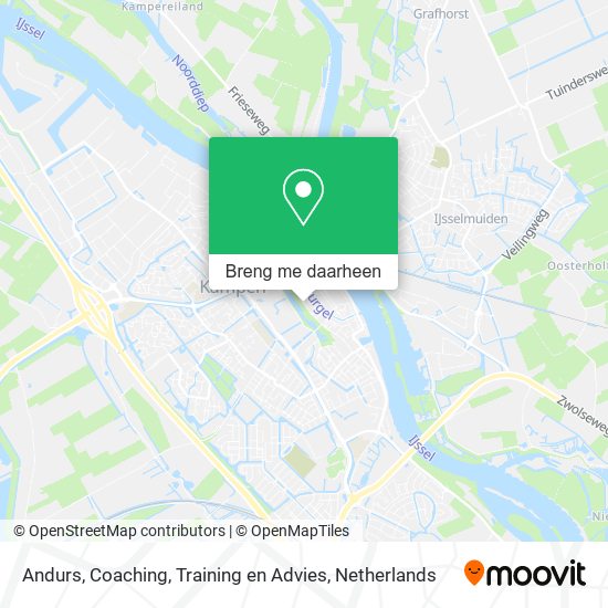 Andurs, Coaching, Training en Advies kaart